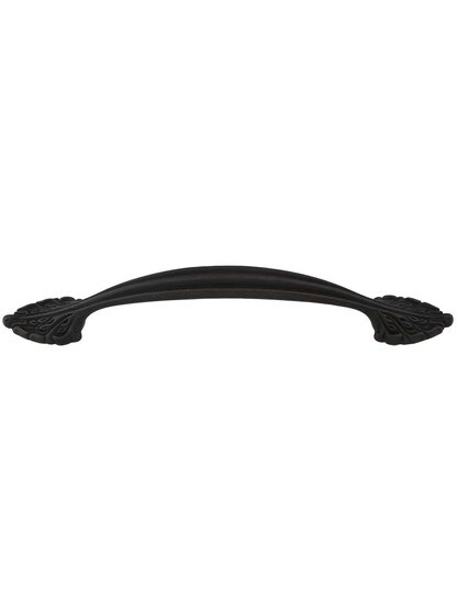 Corinthian Cabinet Pull - 6 inch Center-to-Center in Ancient Bronze.